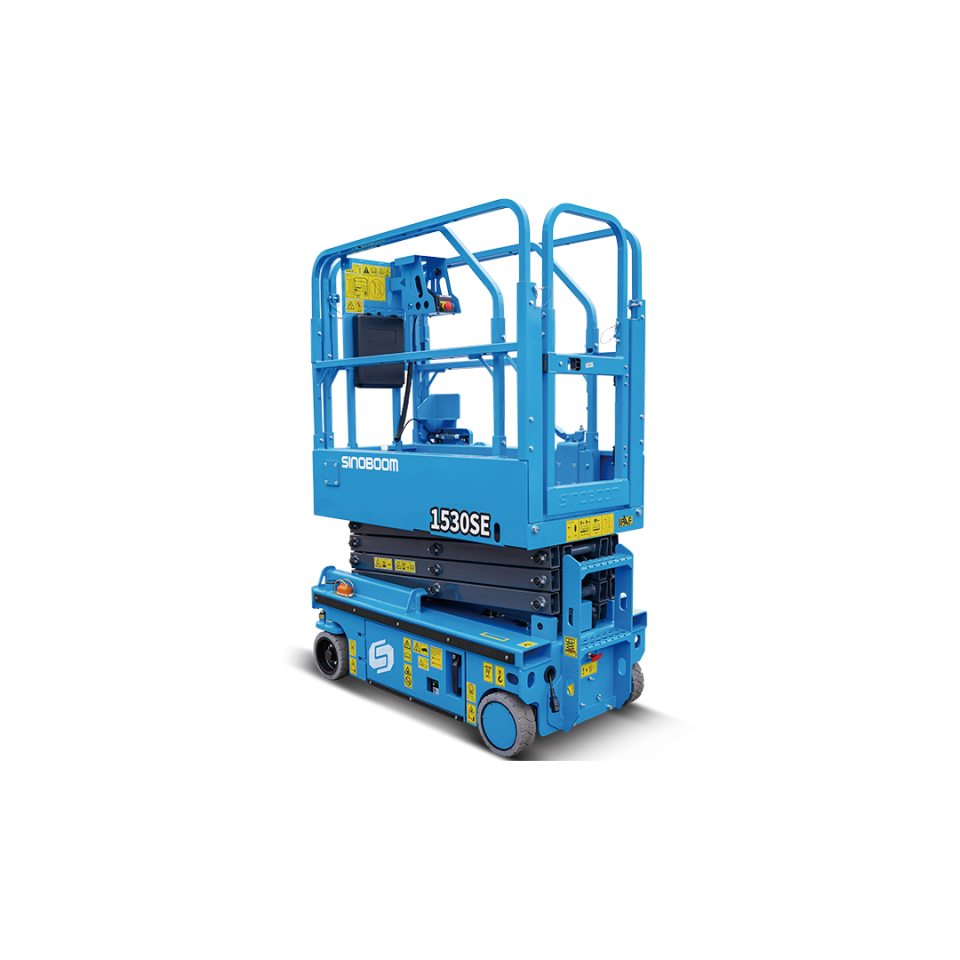 AKÜLÜ MAKASLI MANLİFT PLATFORMLAR / 5.5 Metre Akülü Makaslı Manlift Platform  (Sepet Uzatmalı)